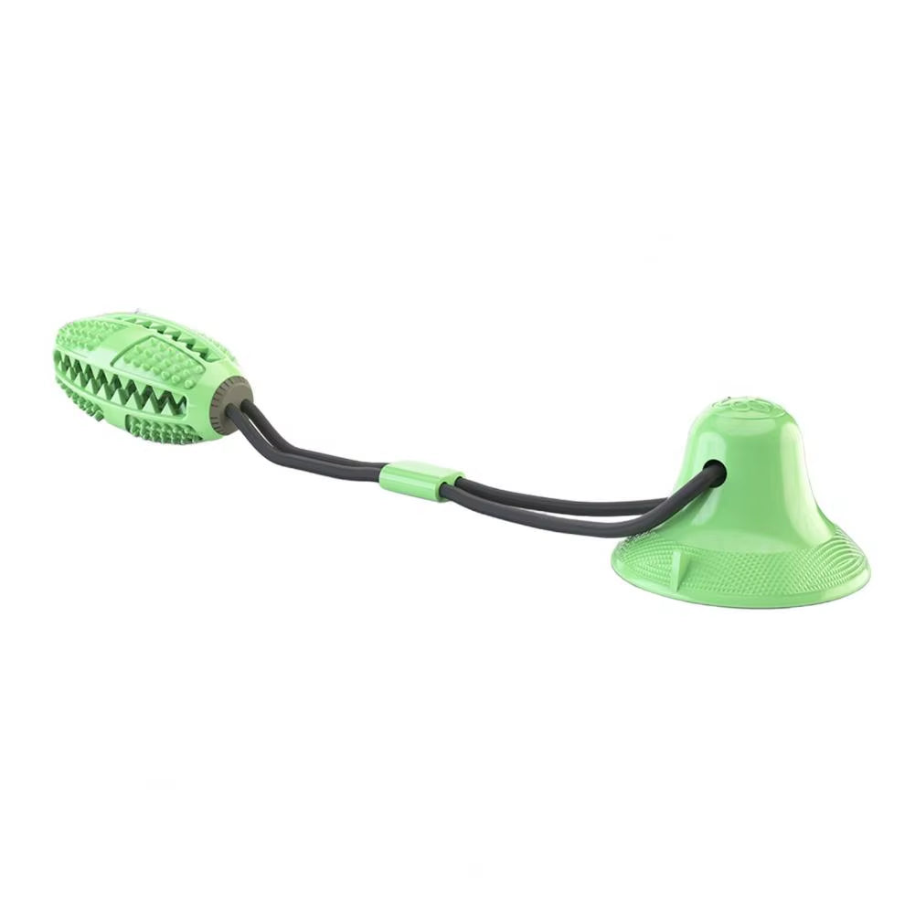 Dog Chew Toys，For Aggressive Chewers，Interactive Dog Suction Cup Toy，Teething Rope Toy，Dog Puzzle Treat Food Dispensing Ball Toy