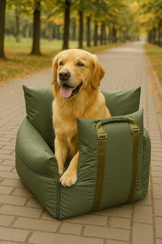 Waterproof Dog Car Seat Bed