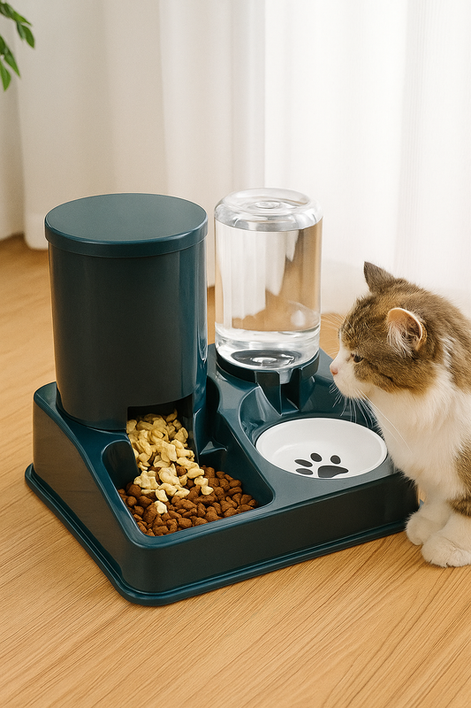 Automatic Cat Feeder & Water Dispenser